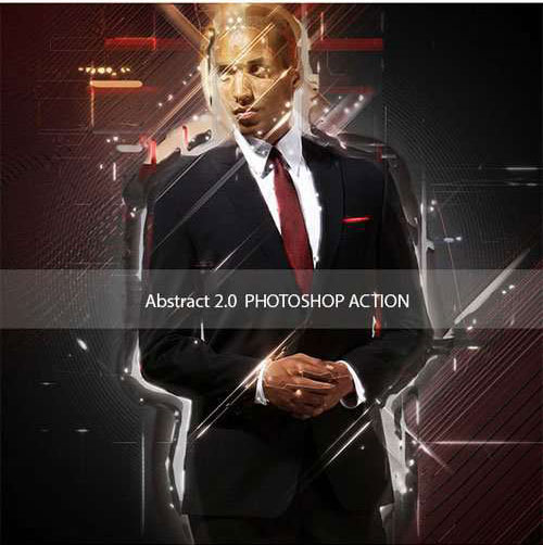 Graphicriver - Abstract Photoshop Action Bundle 9488087