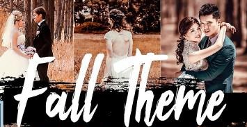 5 Fall Photoshop Actions, ACR and LUT presets - 355434