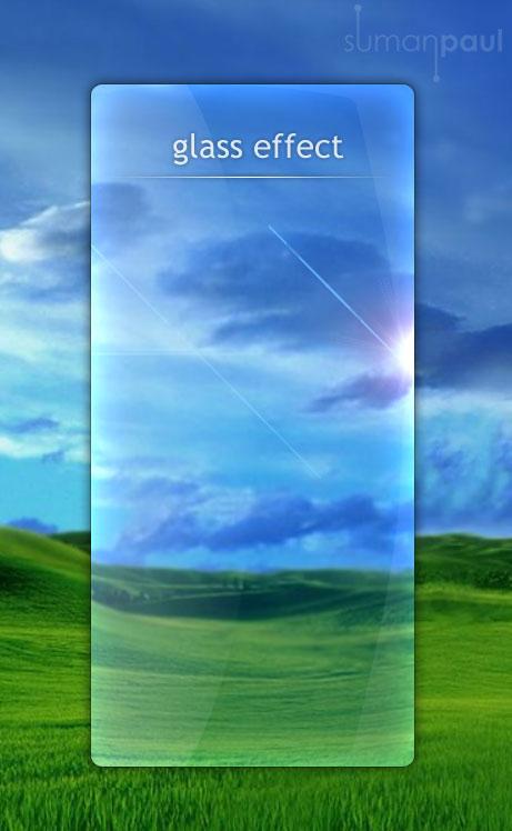 Скляний ефект Windows Vista