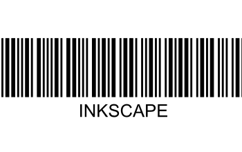 Створення штрих-коду в Inkscape